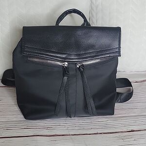 BOTKIER New York Black Small Backpack NWT